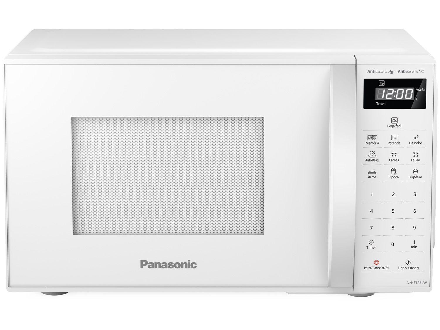 Micro-ondas 21 Litros - Branco - Panasonic - Nn-st25lwrun - 110v