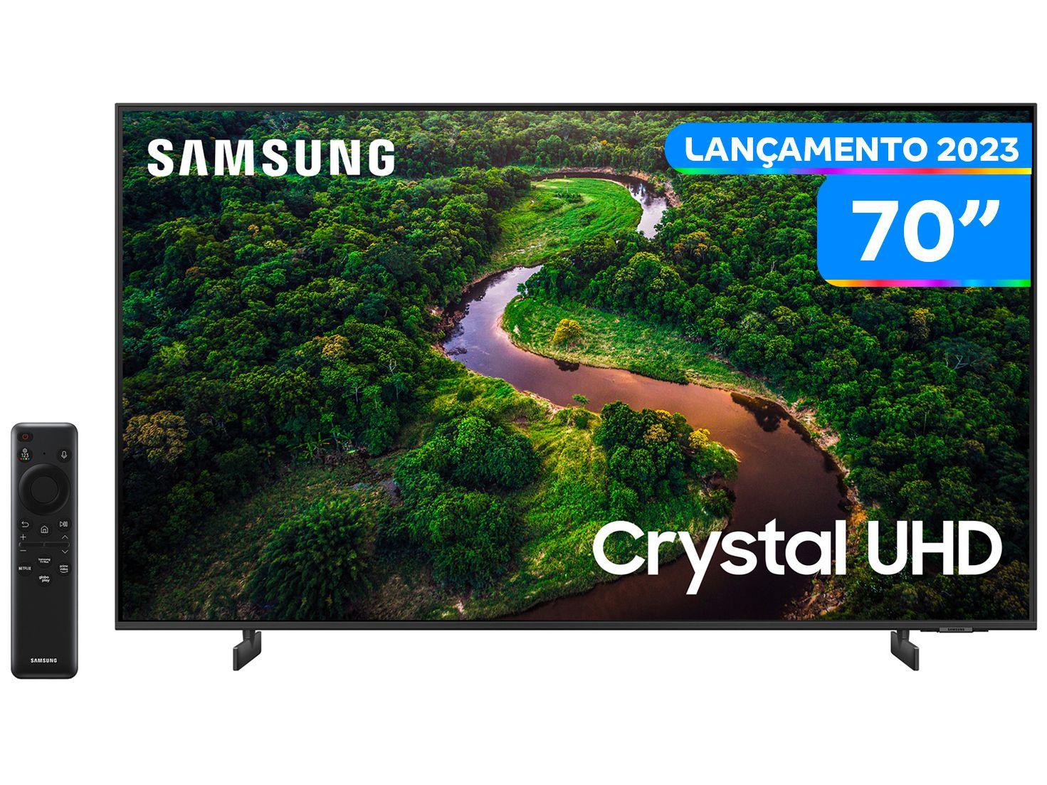 Tv 70" Led Samsung 4k - Ultra Hd Smart - 70cu8000